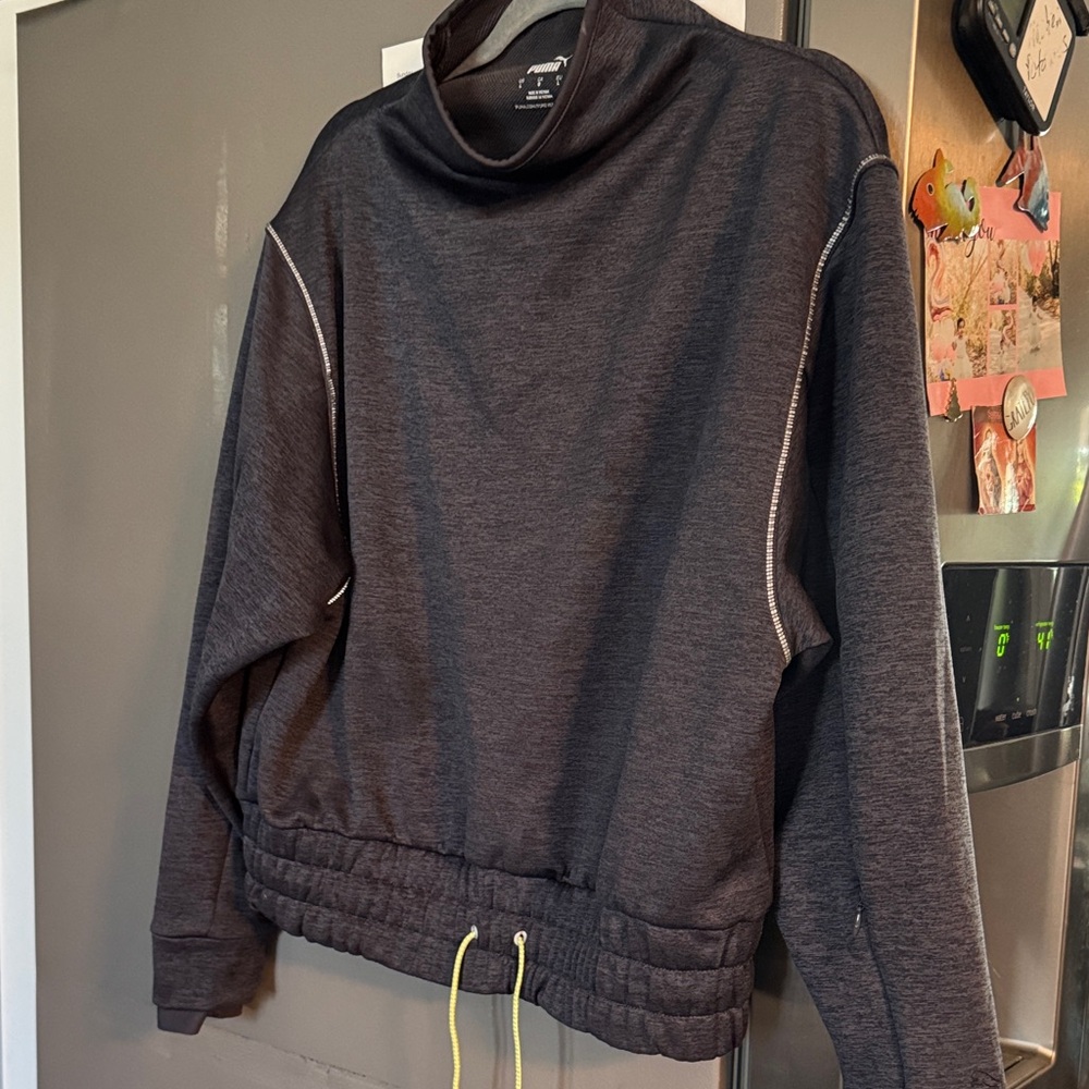 Puma 
NWOT Puma Charcoal Gray women Sweater